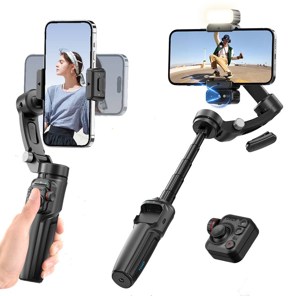 Photography Lighting Ai - M06 AI stabilizer tiga-sumbu dengan pelacakan