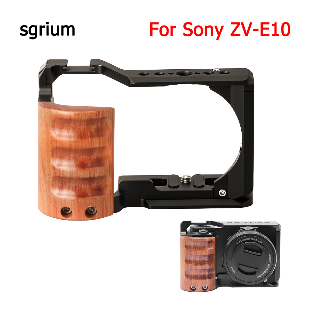 Sony Camera Zv-E10 - Cage Kamera Sony ZV-E10 Dengan Pegangan