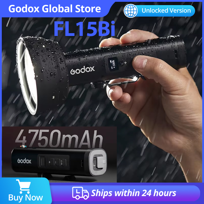 Photography Lighting Handheld - Lampu Video LED Bi-Color Godox FL15Bi