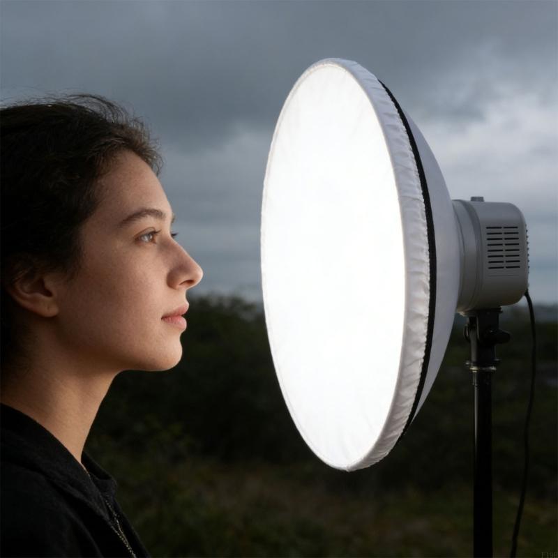 Photography Lighting Beauty Dish - 42Cm Kaus Lampu Reflektor Kain Penutup