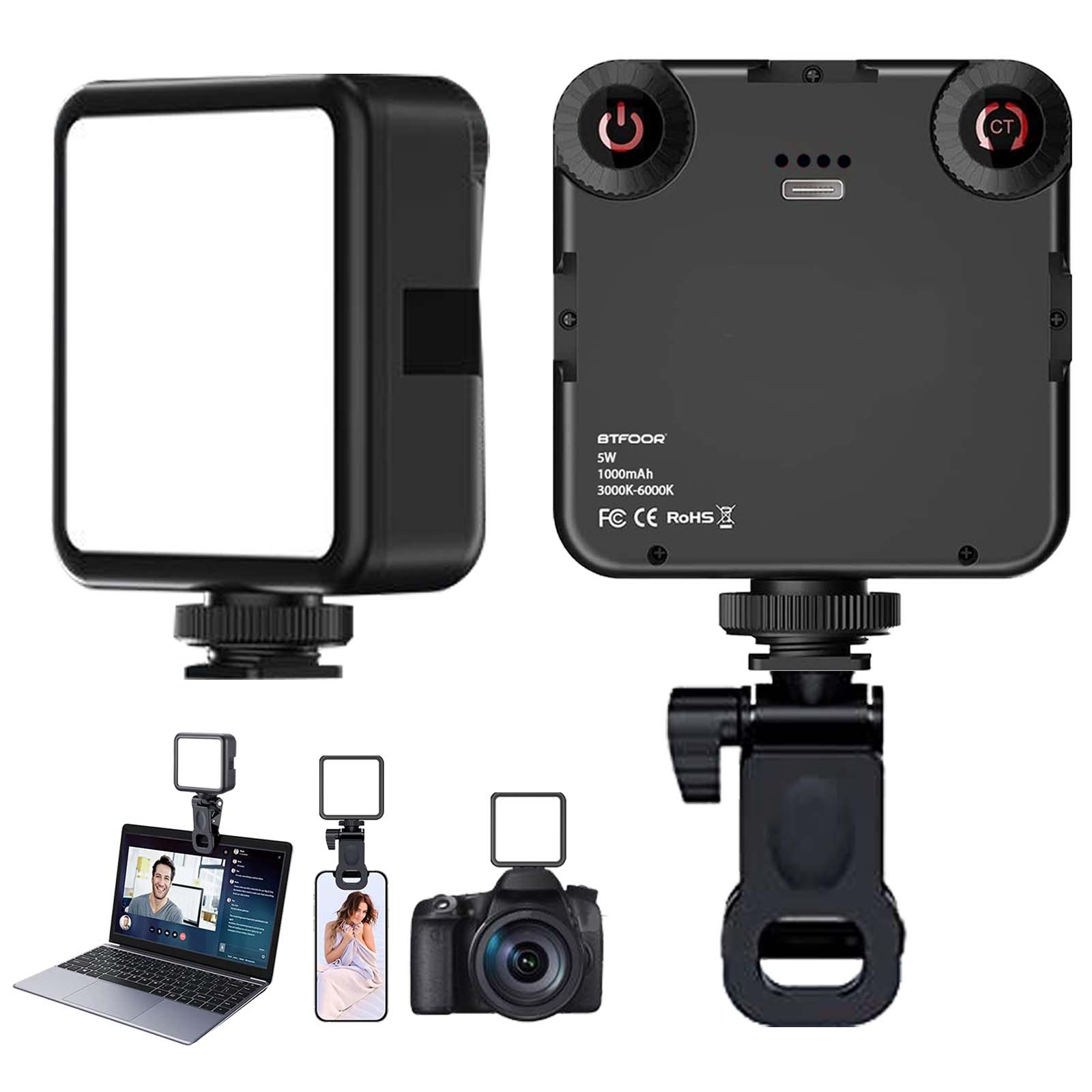 Photography Lighting Handheld - Lampu Video LED portabel, untuk kamera
