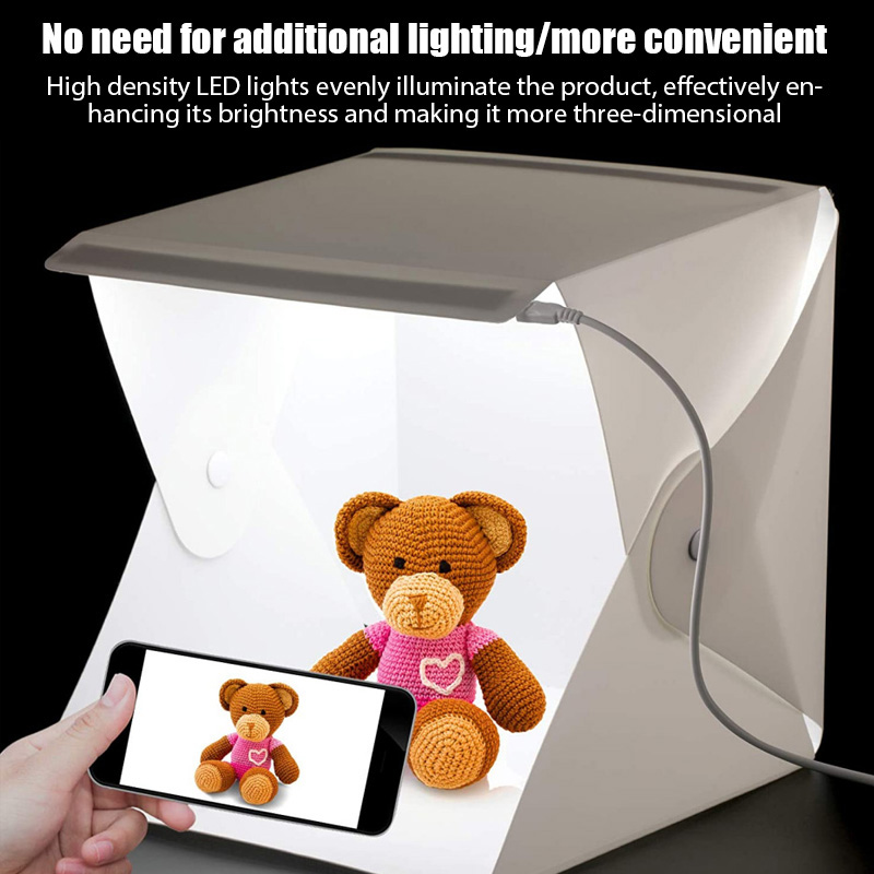 Photography Lighting Case - Lightbox Light Box Mini Photo Studio