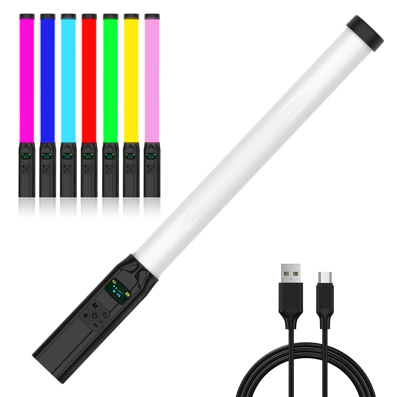 Photography Types Of Lighting - Lampu stik RGB 50CM, lampu tabung