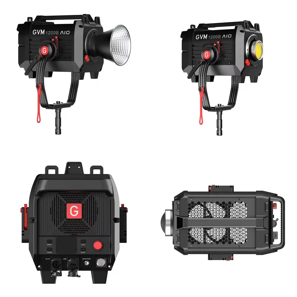 Photography Lighting Color - GVM SD1200B AIO 1200W Lampu Sorot