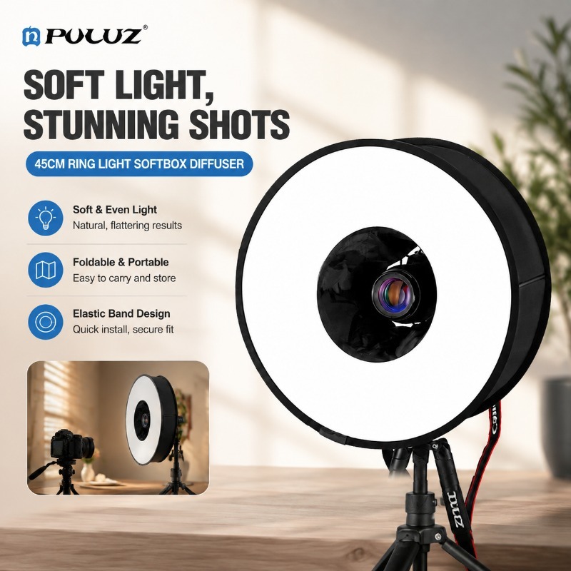 Photography Types Of Lighting - Softbox Lipat 45cm Tipe Universal dengan
