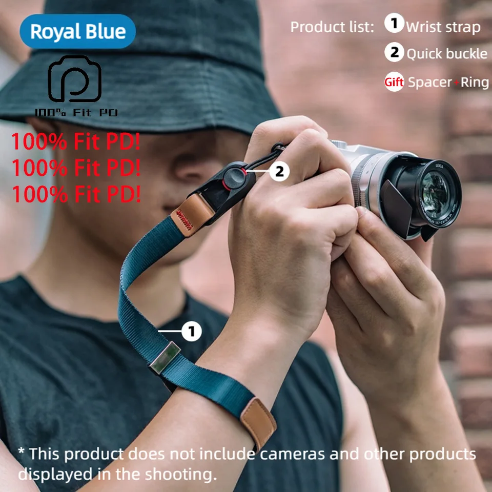 Sony Camera Zv-E10 - Tali Leher dan Pergelangan Tangan Kamera