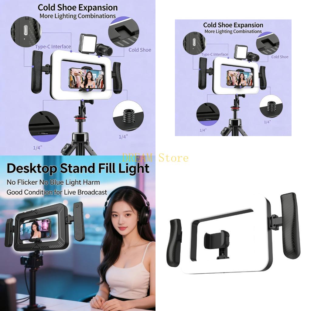 Photography Lighting Color - Lampu Portabel Genggam Lampu 360 Kecerahan