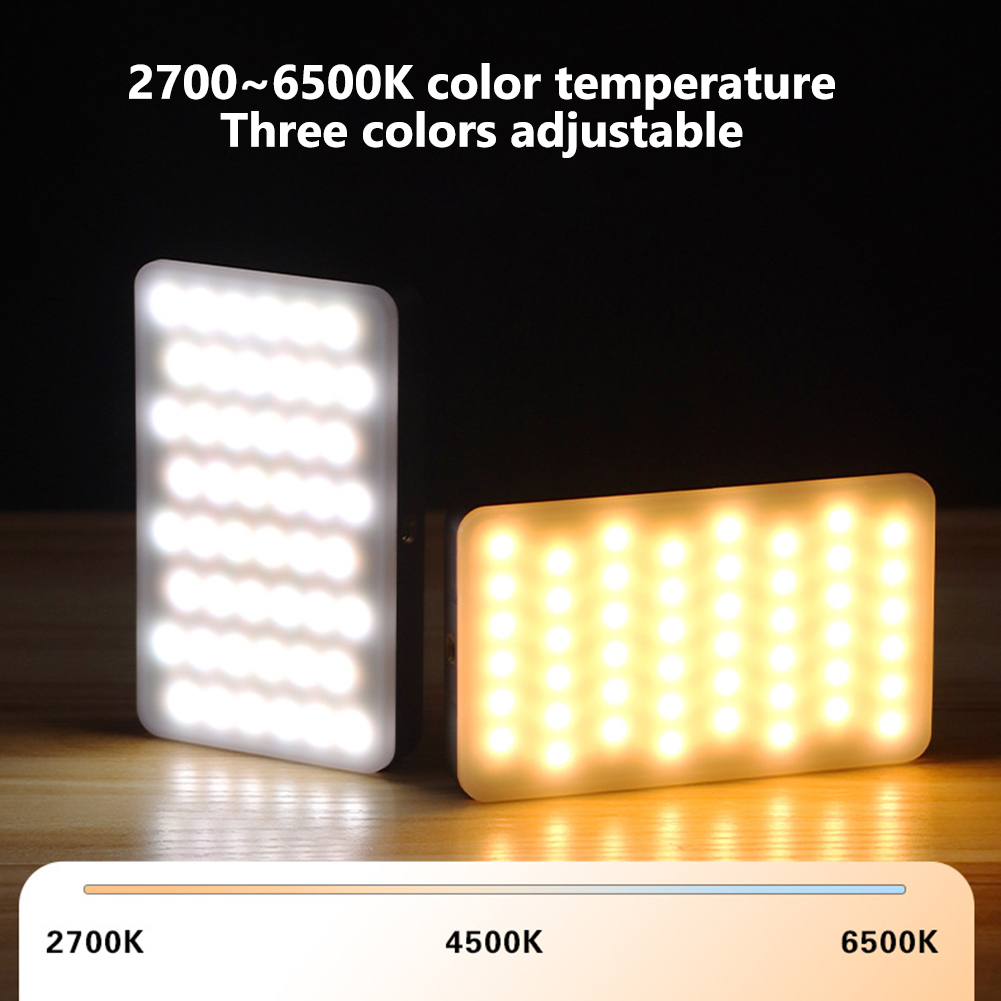 Photography Lighting Handheld - Lampu Kamera LED Isi Ulang RGB,