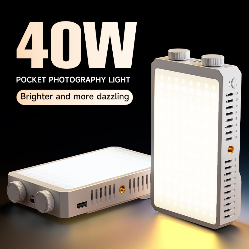 Lampu Kamera LED 40W 2800K-900 - Photography Lighting Handheld ulasan dan harga