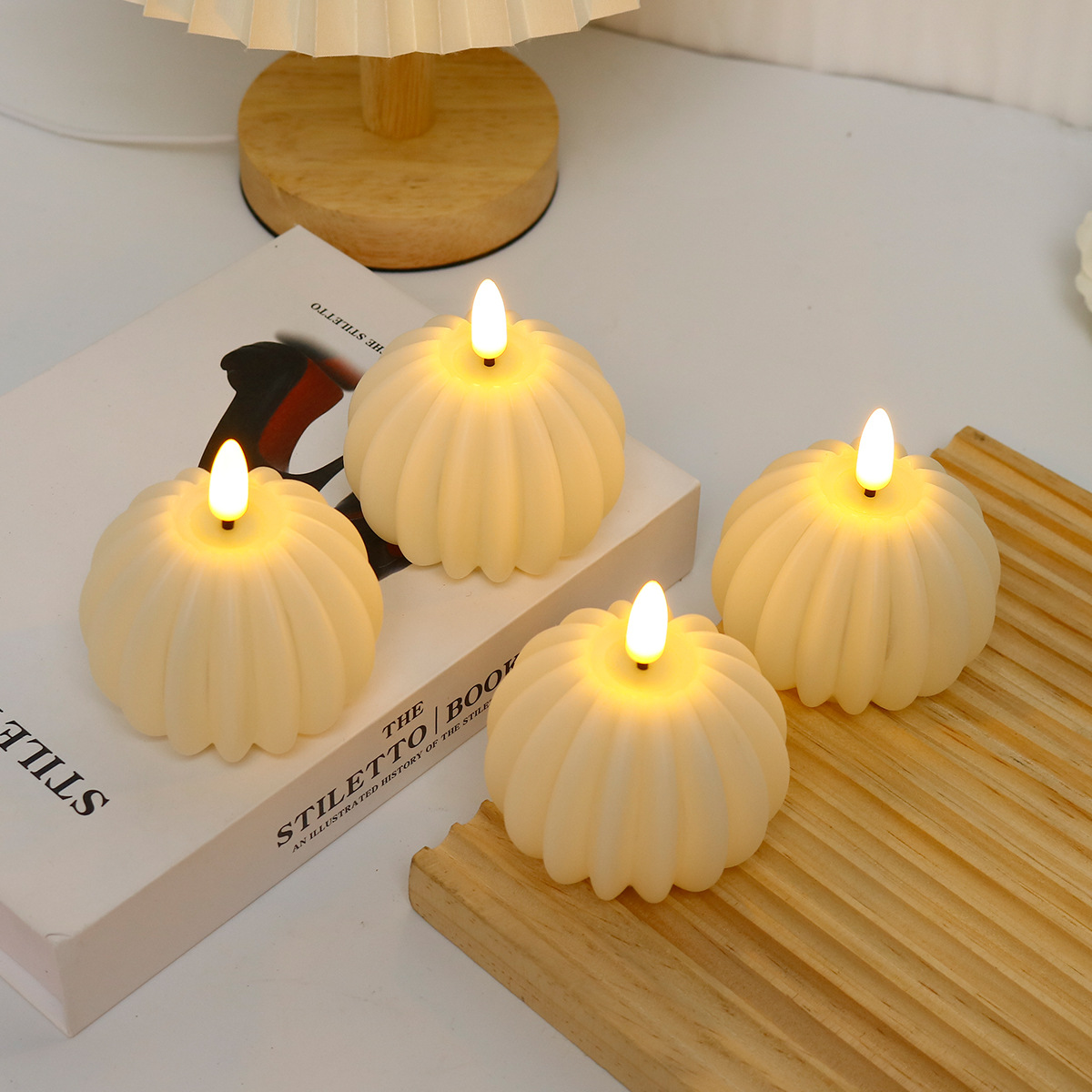 Lilin LED Kubus untuk Dekorasi - Lighting In Photography ulasan dan harga