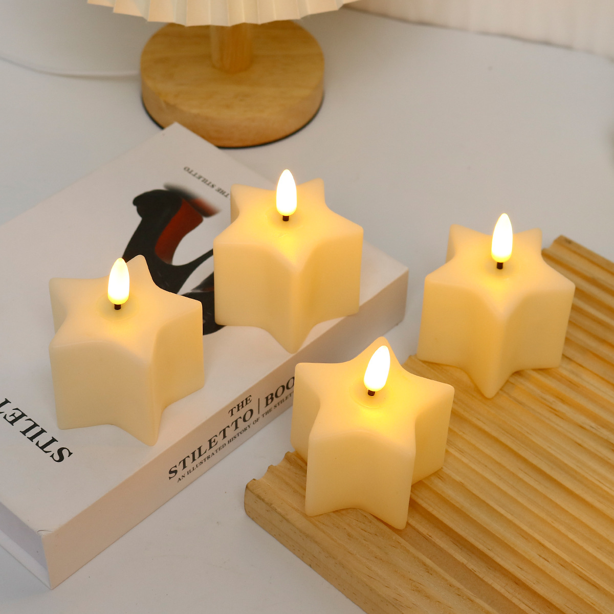 Lilin LED Kubus untuk Dekorasi - Lighting In Photography ulasan dan harga