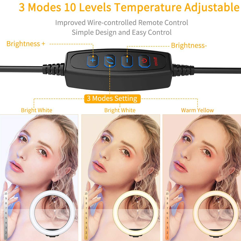 Lampu Cincin Selfie 16/26/33Cm - Photography Lighting Box ulasan dan harga