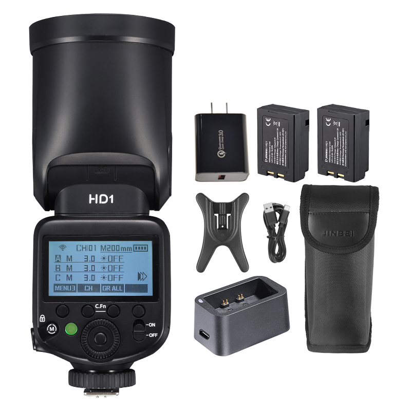 JINBEI HD-1 Round-head HSS Spe - Lighting In Photography ulasan dan harga