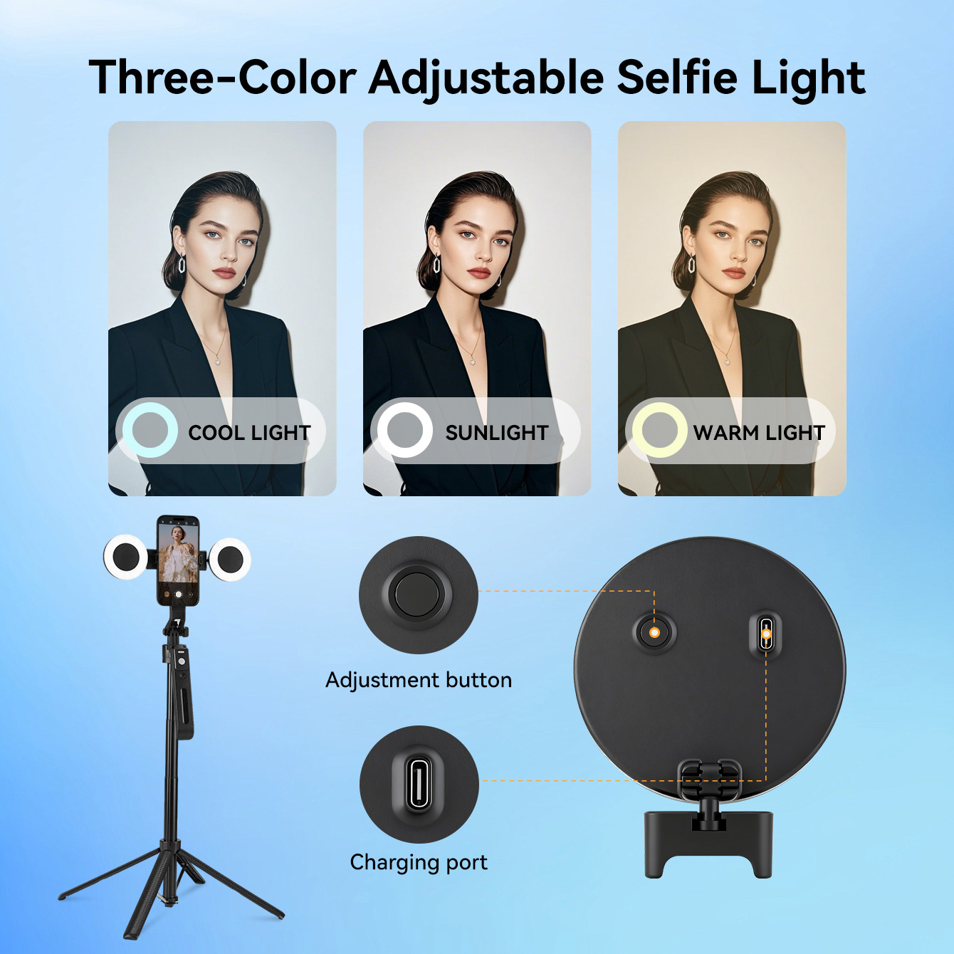 Tongsis Tripod AI Baru 2025, 3 - Photography Lighting Ai ulasan dan harga