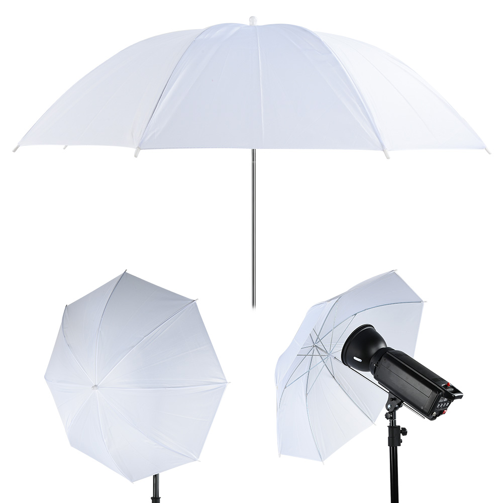 Payung Lembut Putih Transparan - Photography Lighting Box ulasan dan harga