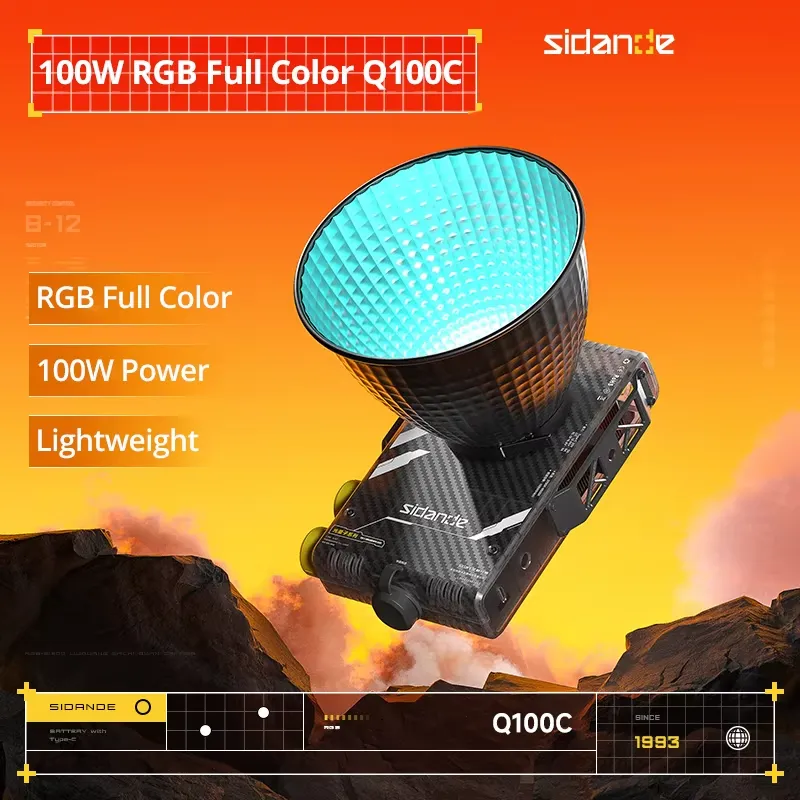 Merek Untuk Sidande Q100C Q100 - Photography Lighting Color ulasan dan harga