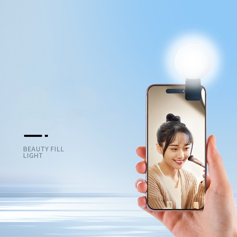 Lampu Selfie Mini Q Bulat, Lam - Photography Lighting Equipment ulasan dan harga