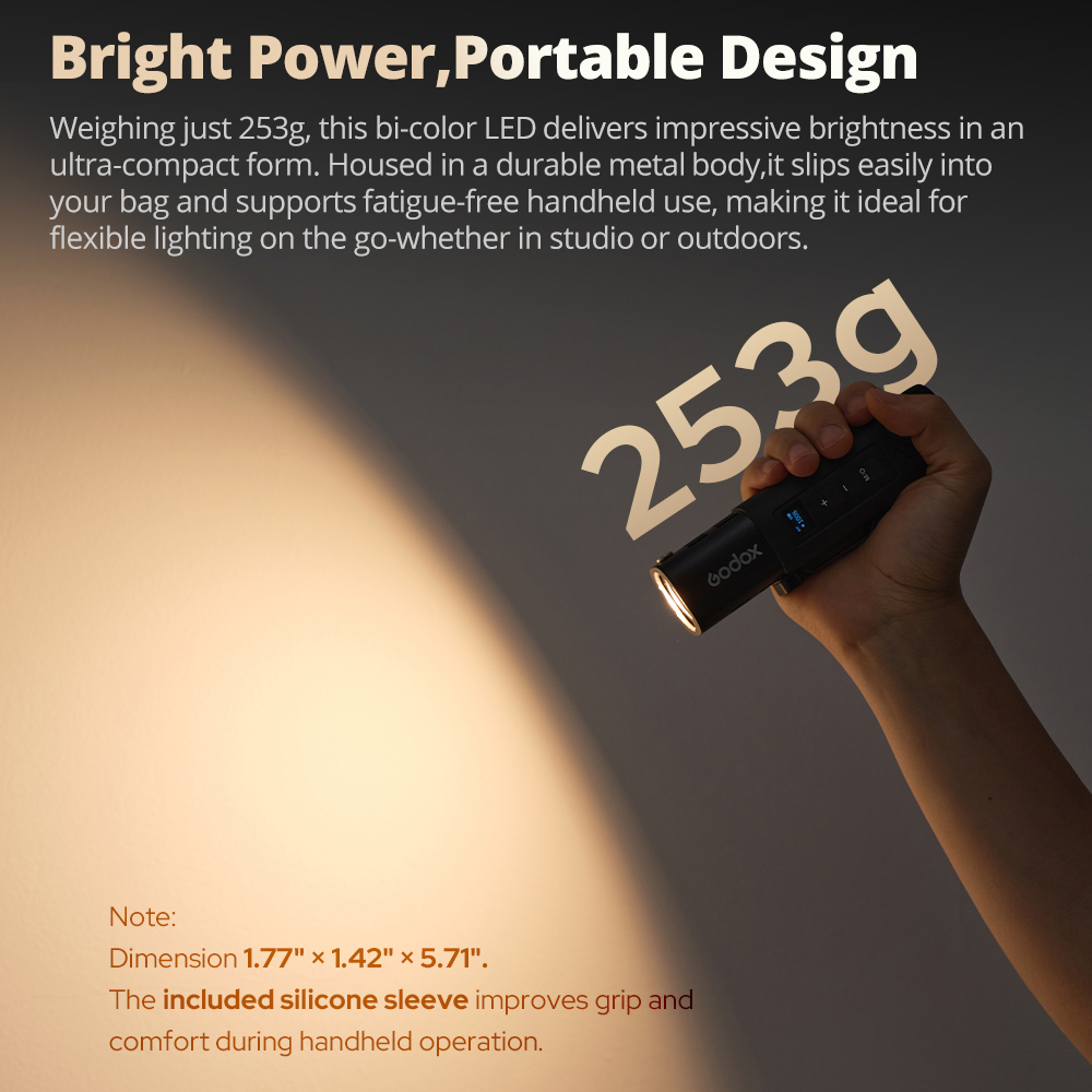 Lampu Video LED Bi-Color Godox - Photography Lighting Handheld ulasan dan harga