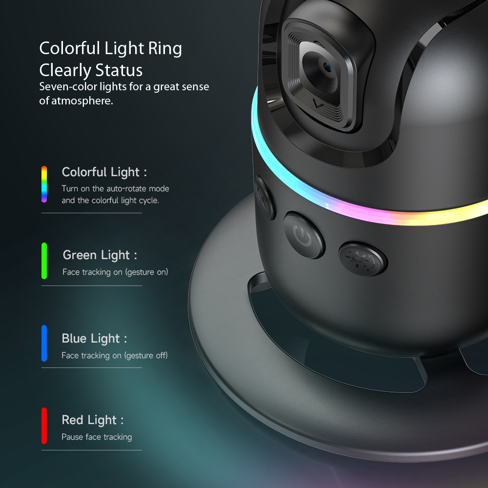 Penstabil Gimbal pelacakan AI, - Photography Lighting Ai ulasan dan harga