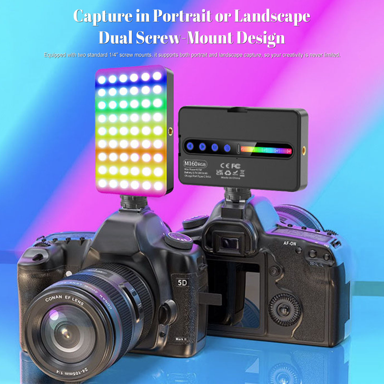 Lampu Video LED RGB 6.5W 2700K - Photography Types Of Lighting ulasan dan harga