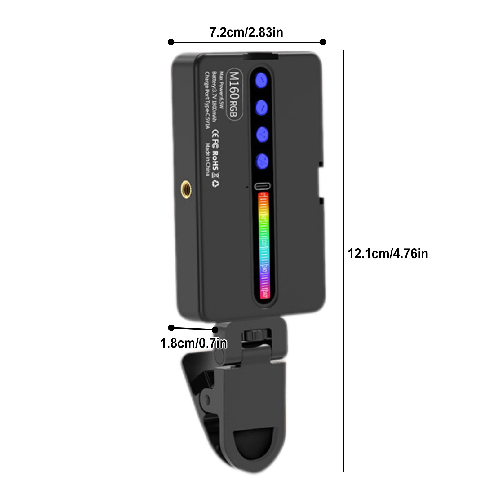 Lampu Video LED RGB 6.5W 2700K - Photography Types Of Lighting ulasan dan harga