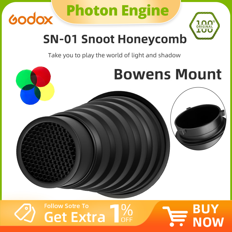 GODOX SN-01 Bowens Large Snoot - Photography Types Of Lighting ulasan dan harga