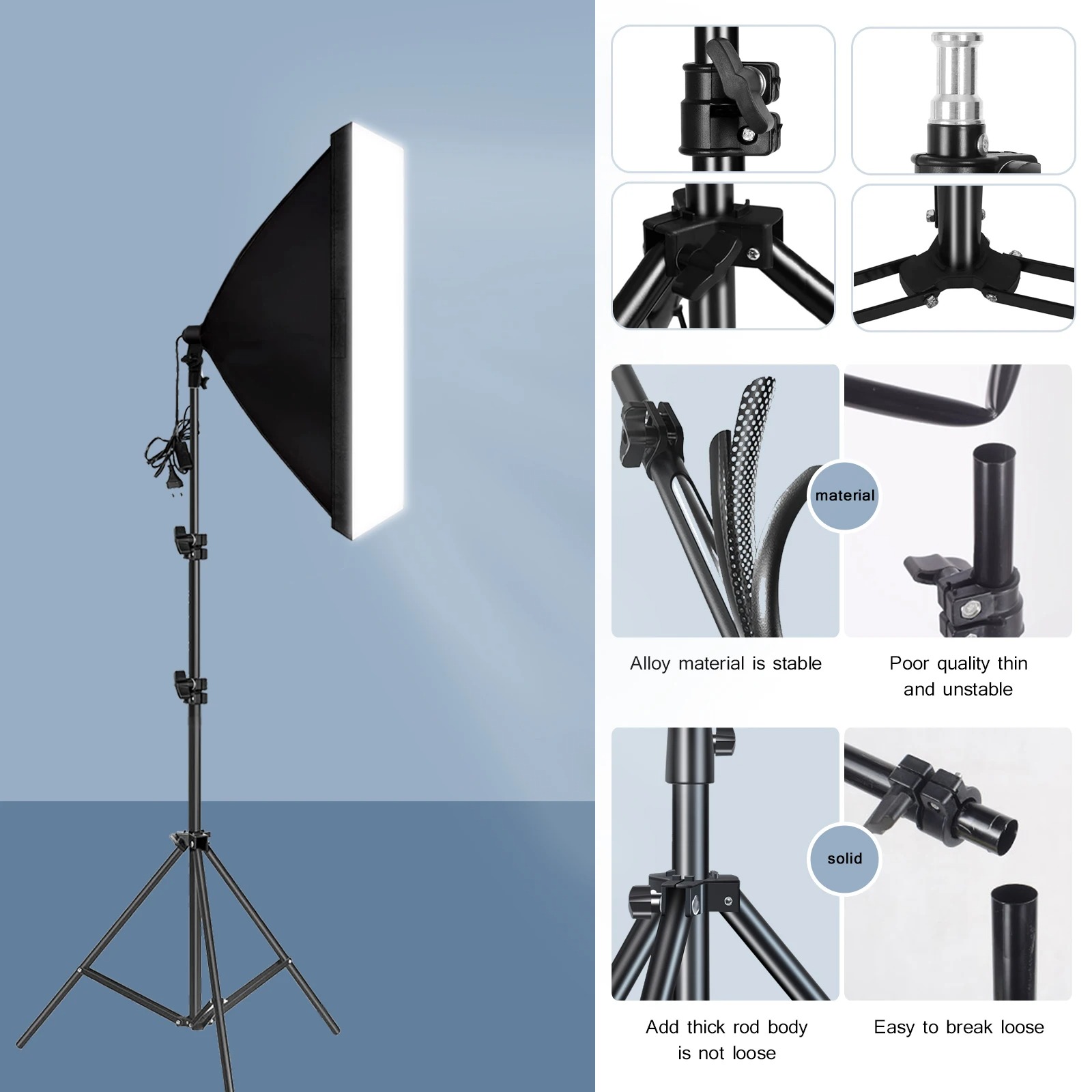 Softbox Pencahayaan Fotografi  - Photography Lighting Box ulasan dan harga