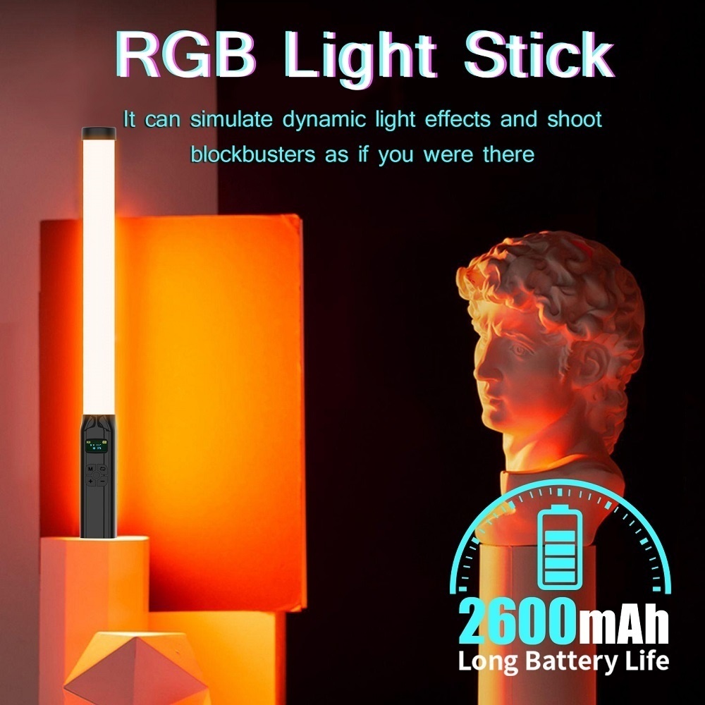 Lampu stik RGB 50CM, lampu tab - Photography Types Of Lighting ulasan dan harga