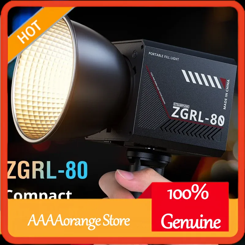 Lampu Video LED COB ZGRL80 80W - Photography Lighting Handheld ulasan dan harga