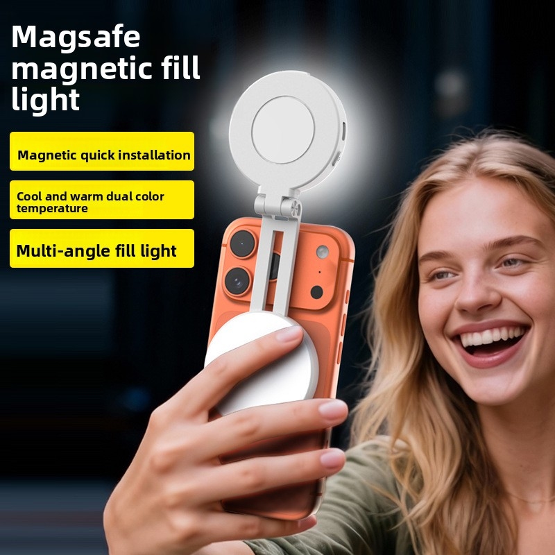 Lampu LED Cincin Magsafe Porta - Photography Lighting Color ulasan dan harga