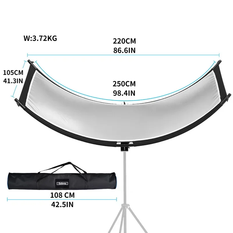 Selens 4-IN-1 Reflektor Cahaya - Photography Types Of Lighting ulasan dan harga