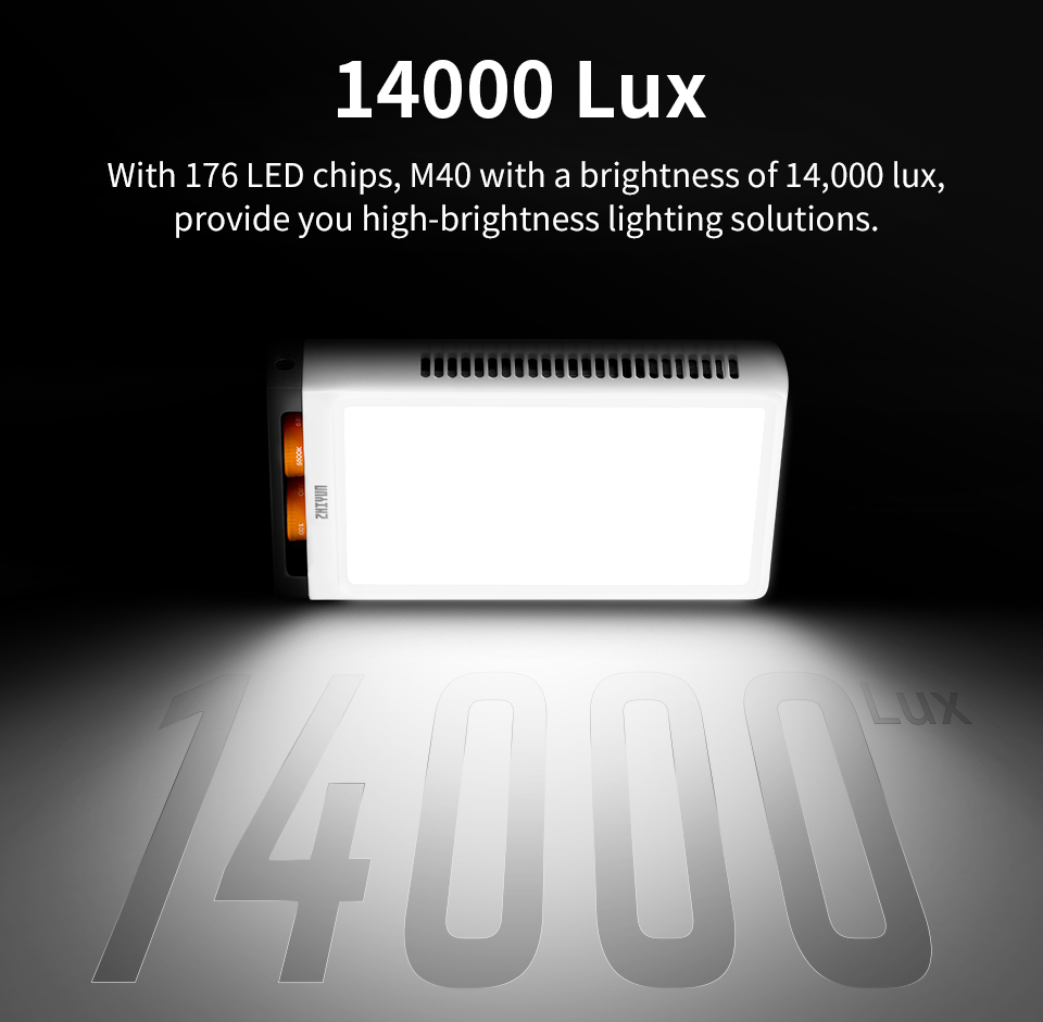 ZHIYUN FIVERAY M40 lampu Led f - Photography Lighting Handheld ulasan dan harga