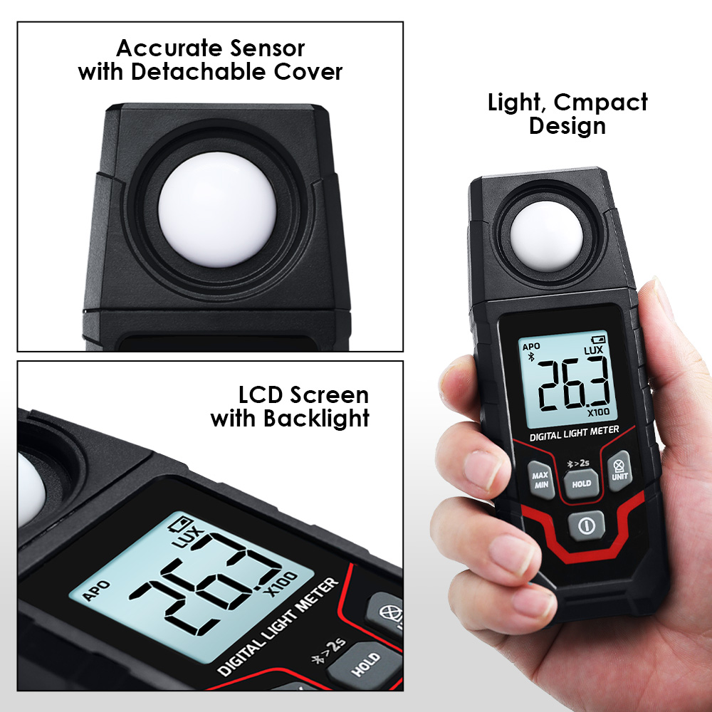 Meteran Lux Digital Bluetooth  - Photography Lighting Equipment ulasan dan harga