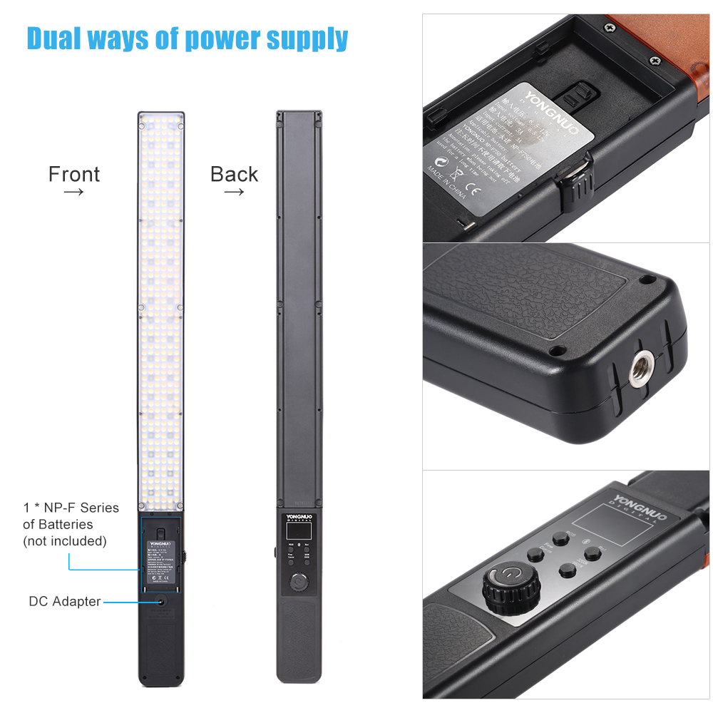 YONGNUO lampu Video LED gengga - Photography Lighting Handheld ulasan dan harga