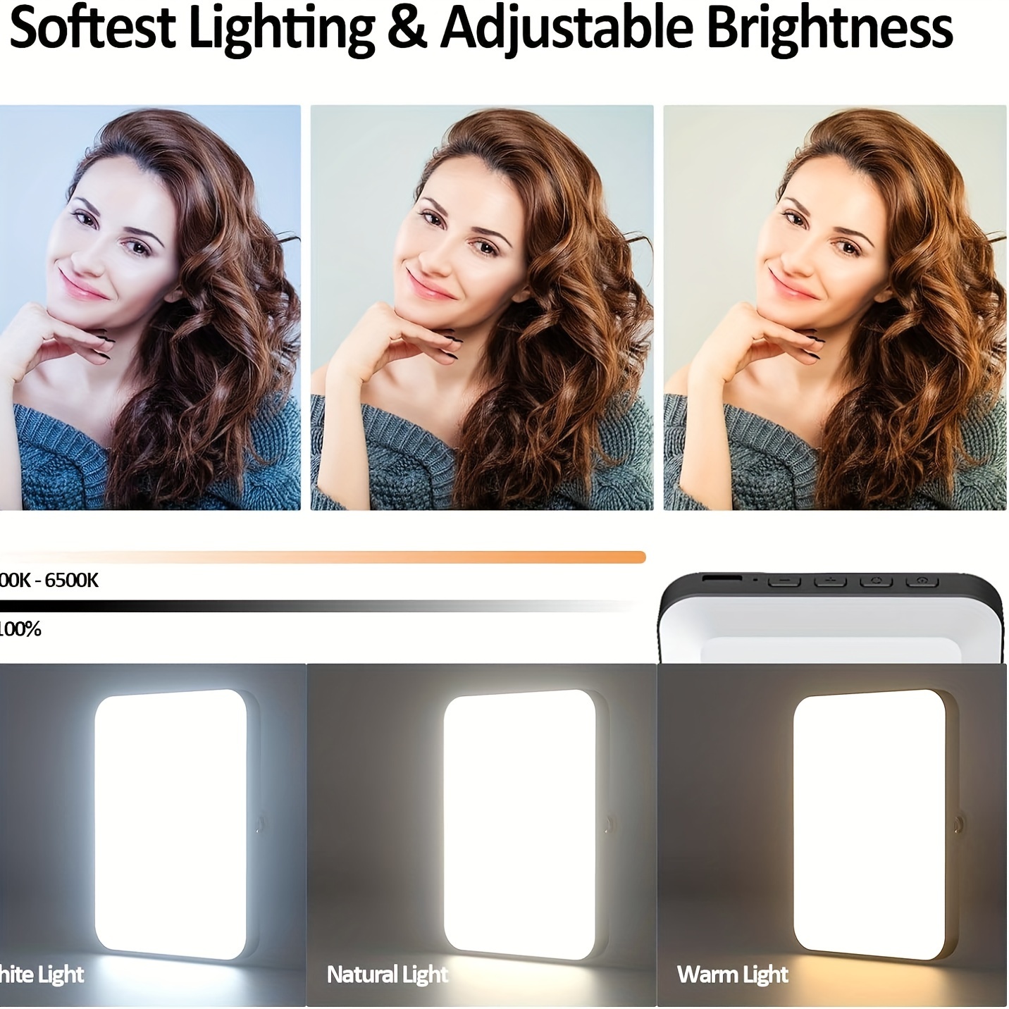 1 Buah Lampu Selfie LED Magnet - Photography Lighting Equipment ulasan dan harga