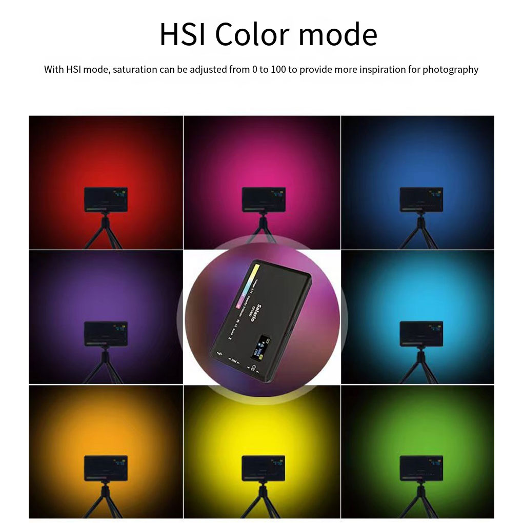 Lampu Sorot Mini mode RGB LED  - Photography Lighting Color ulasan dan harga