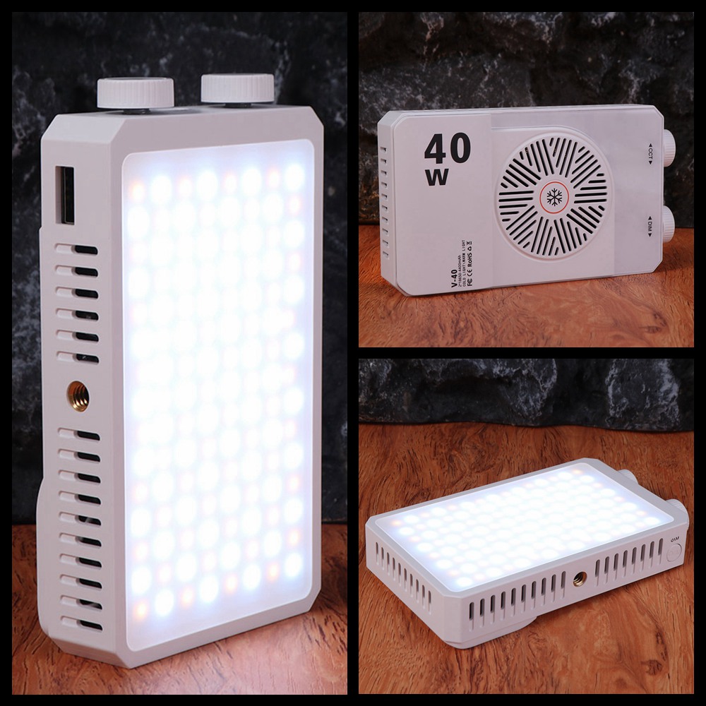 Lampu Kamera LED RGB 40W 2800- - Photography Lighting Color ulasan dan harga