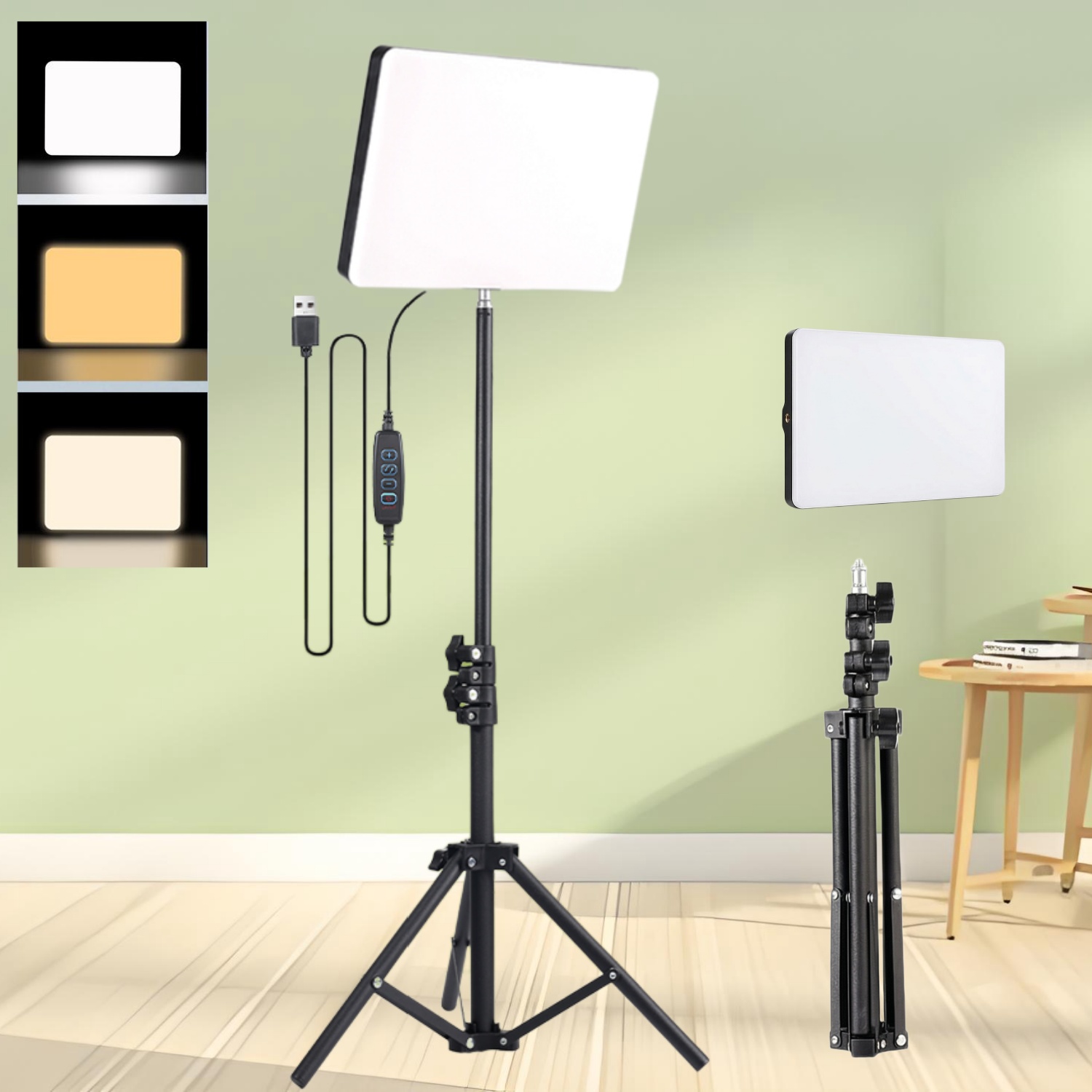 Set Lampu Ring untuk Live Stre - Photography Lighting Color ulasan dan harga