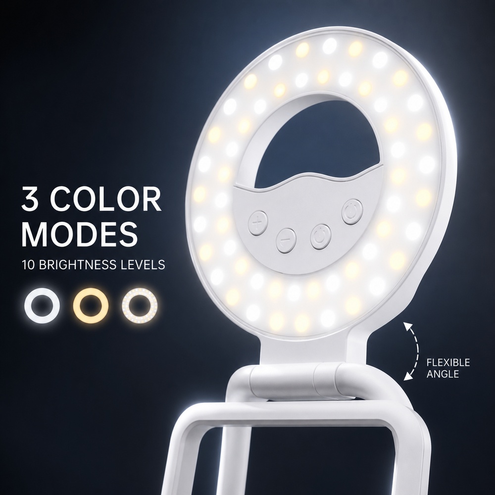 Statif Lampu Ponsel Magnetik L - Photography Lighting Color ulasan dan harga