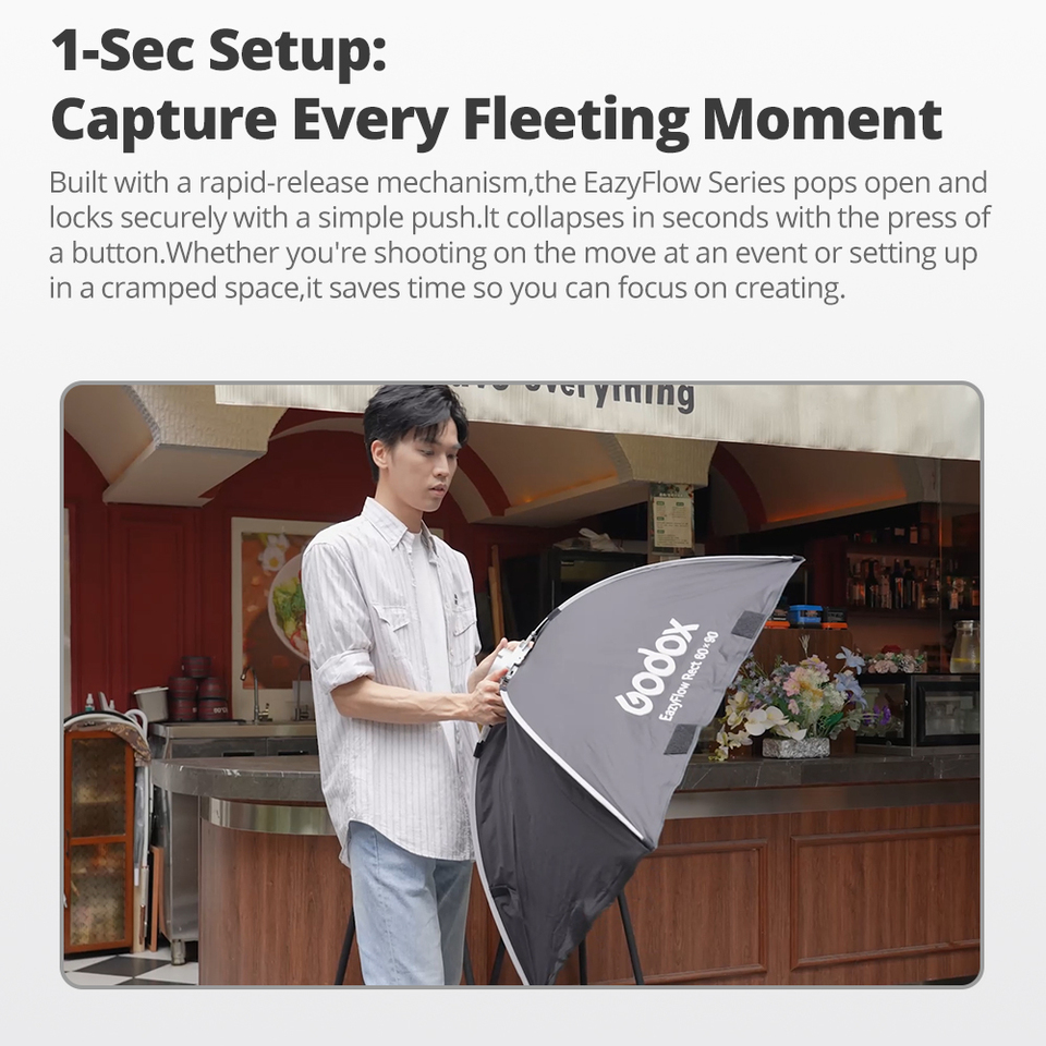 Godox EazyFlow seri Softbox Li - Photography Lighting Handheld ulasan dan harga