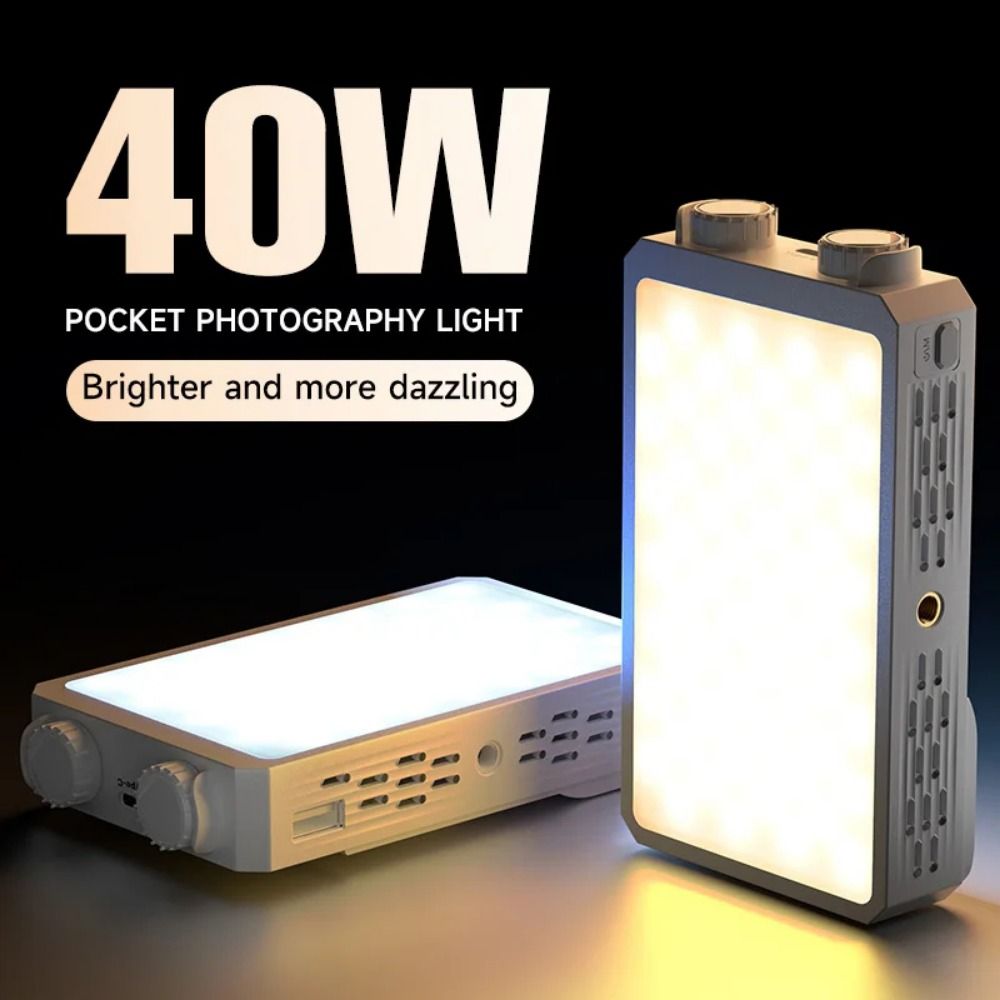 Lampu Kamera LED RGB 40W 2800- - Photography Lighting Color ulasan dan harga