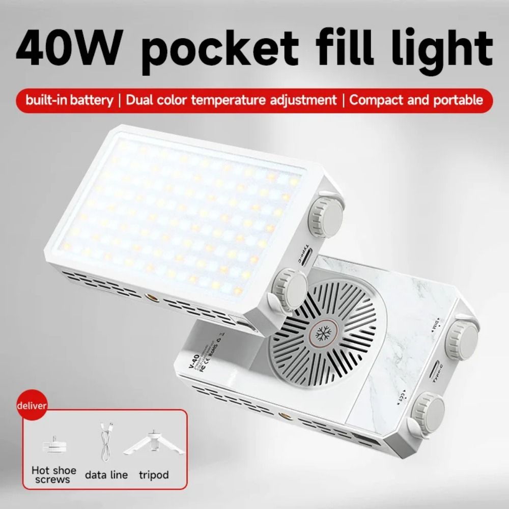 Lampu Kamera LED RGB 40W 2800- - Photography Lighting Color ulasan dan harga